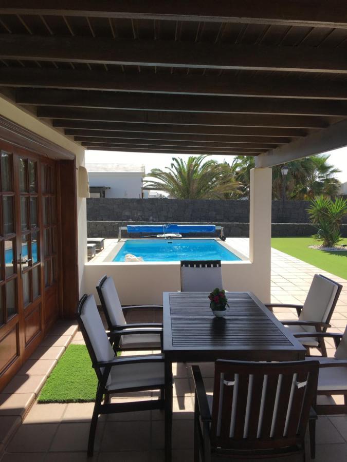 Luxury 3Bed Villa With Heated Private Pool, Full Sky And Free Wifi Playa Blanca  Esterno foto
